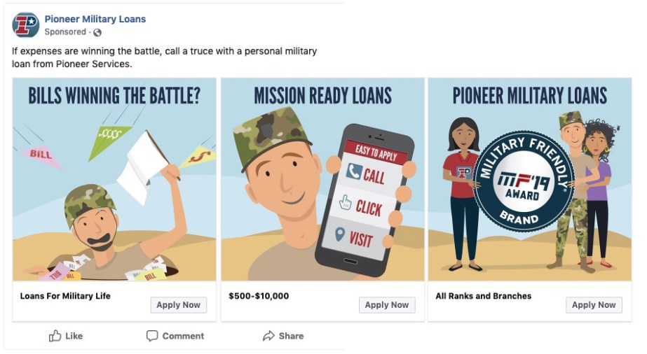 Battle Bills AD FB carousel